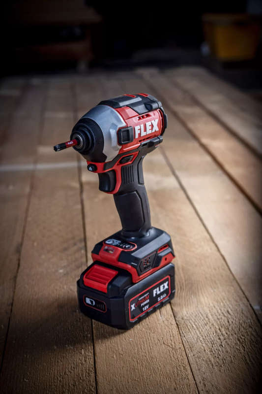 FLEX - Brushless impact wrench with 3 torque settings - ID 1/4" 18.0-EC HD C