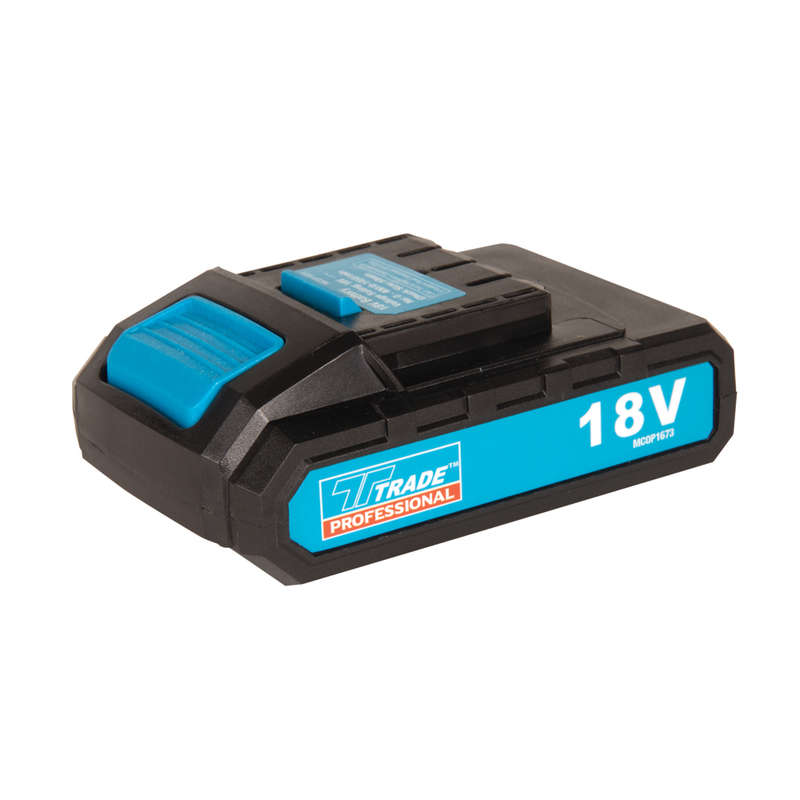 Trade Professional    DRILL KIT C/LESS 18V LITHIUM/L    MCOP1673