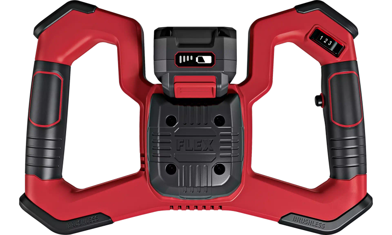 FLEX - Mixer Set, brushless, c/w paddle, 2 x 5.0Ah battery, i-charger - MXE18.EC5.0SET