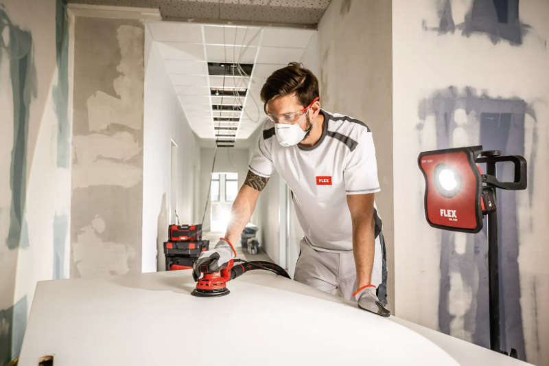 FLEX - 150mm Brushless, Powerful random orbit sander with speed control, 5mm orbit - ORE 5-150 EC