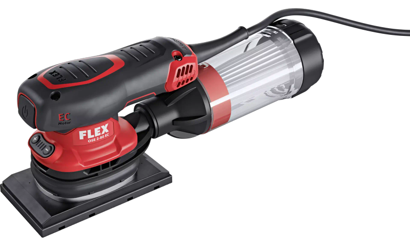 FLEX - Brushless compact orbital sander with speed control, 2mm orbit - OSE 2-80-EC
