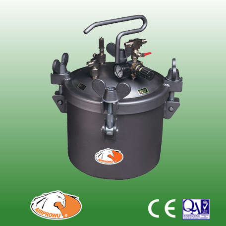 Pressure feed tank - 10 litre with manual agitation, 10m hoses, YD102 - SMAT-10 M C