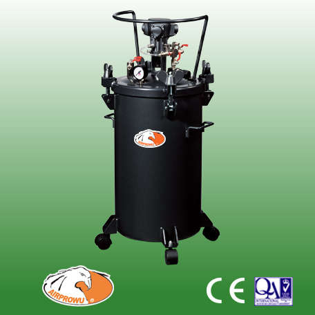 Pressure feed tank - 40 litre with air motor agitation, no hose, no gun - SMAT-40A