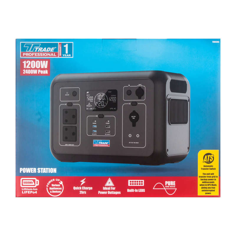 TRADE PROFESSIONAL    TP POWER STATION 1200W -220V     TOOI303