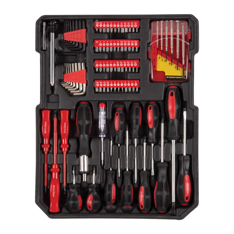 Tradequip    TOOLKIT 543PC IN ALUM CASE W/WHEELS     TOOT2635