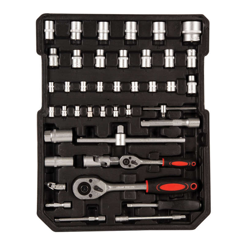 Tradequip    TOOLKIT 543PC IN ALUM CASE W/WHEELS     TOOT2635