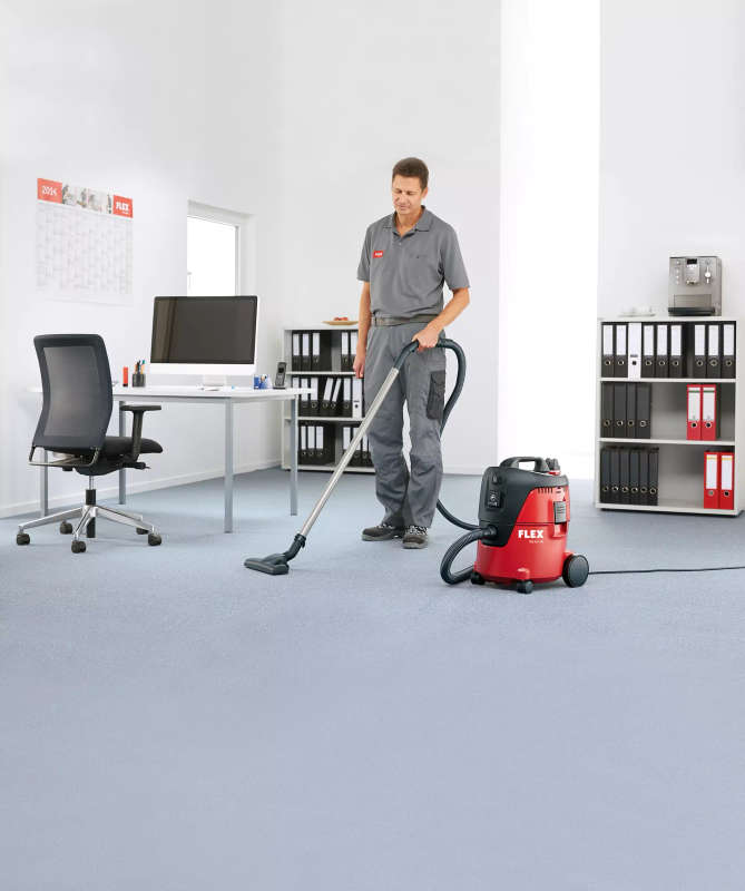FLEX - Safety Vacuum Cleaner with manual filter cleaning system - VC 21 L MC