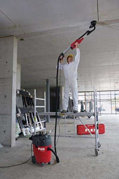 FLEX - Telescopic Concrete Grinder/Scourer for walls & Ceiling - WST 1000 FV