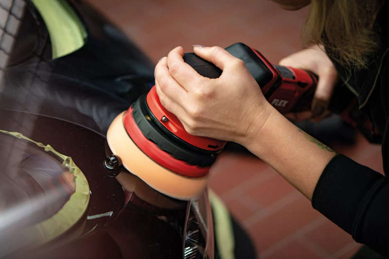 FLEX - Random Orbital Polisher with Positive-Action Drive, brushless, ONLY,  in CC - XCE 8 125 18...
