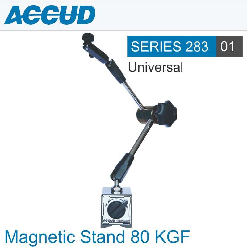 ACCUD - UNIVERSAL MAGNETIC STAND 80KGF WITH FINE ADJUSTMENT   AC283-080-01