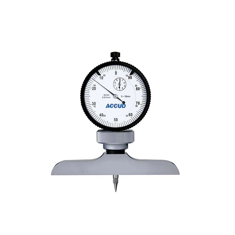 ACCUD - DIAL DEPTH GUAGE 10MM 0.01MM GRAD. 63X 17MM BASEAC291-010-11