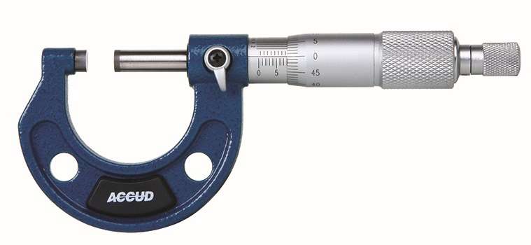 ACCUD - OUTSIDE MICROMETER 25-50MM 0.004MM ACC. 0.01MM GRAD.AC321-002-01