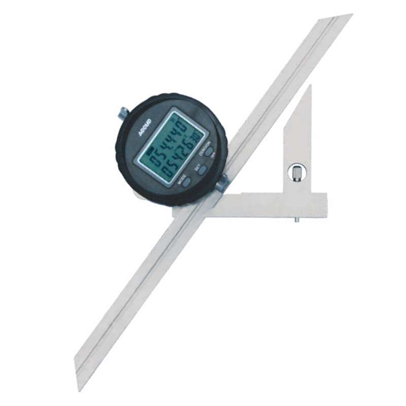 ACCUD - DIGITAL PROTRACTOR BLADE 360 DEG. 5'  ACC. S/STEEL 0.1 DEG. RES.        AC822-360-01