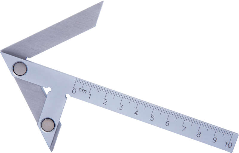 ACCUD - CENTER MARKING GAUGE 200X150MM 0.15MM ACC. S/STEELAC993-008-01