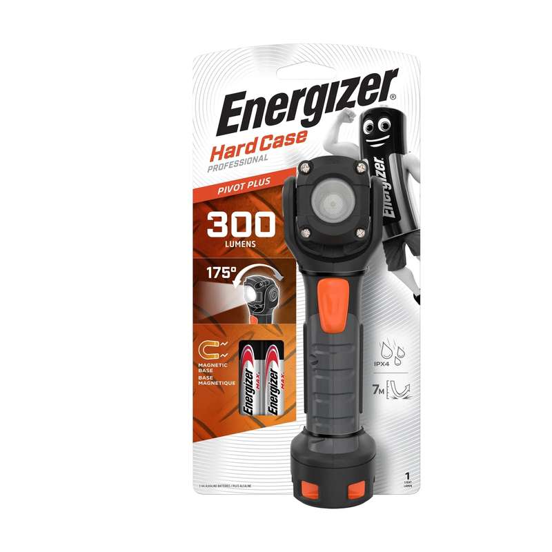 ENERGIZER -  HARDCASE PIVOT X2 AA 300 LUME301340800