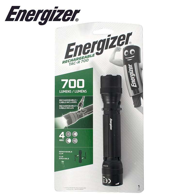 ENERGIZER - TACTICAL RECHARGEABLE TORCH 700 LUMENSE301699100