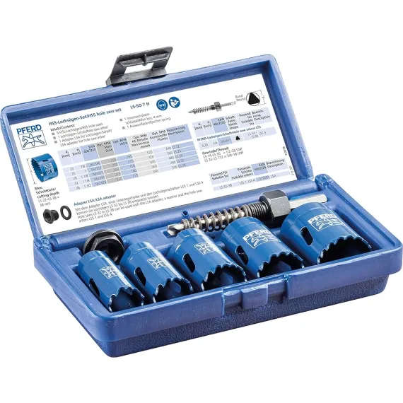 PFERD 25900700 LS-SO7H HOLE SAW SET