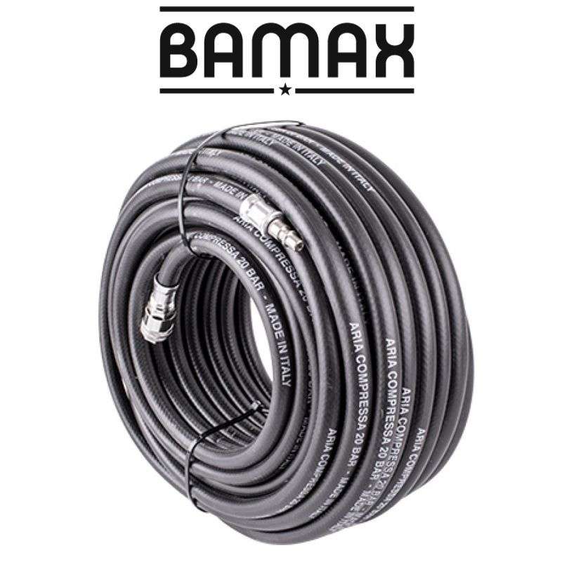GAV - RUBBER AIR HOSE 8MMX30M W.QUICK COUPLER BX15813R30RH08KIT30