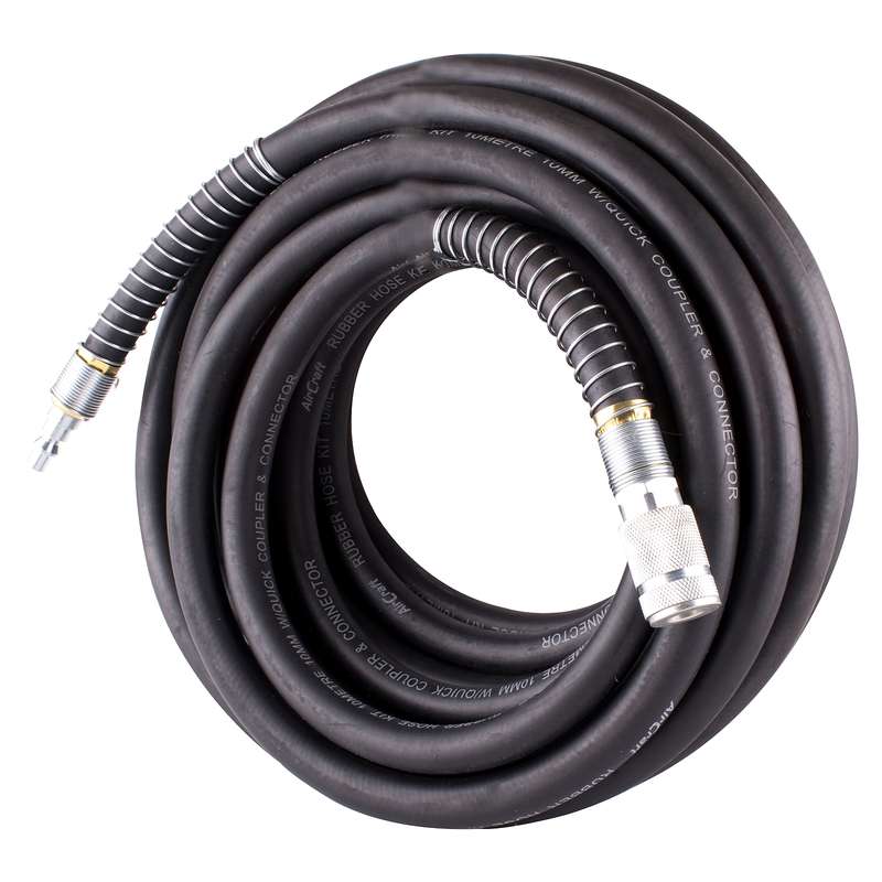 GAV - RUBBER HOSE KIT 8MM X 10M W/ARO COUPLERRHC0810-2B