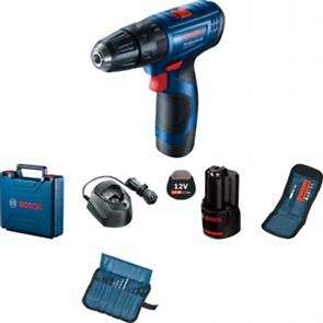 BOSCH Professional - GSB 120-LI + 23 pc acc Cordless Drill Driver       06019G81K2