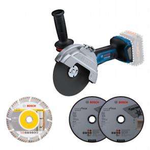 BOSCH Professional - GWS 18V-180 PC + acc.     ANGLE GRINDER     06019H6E01