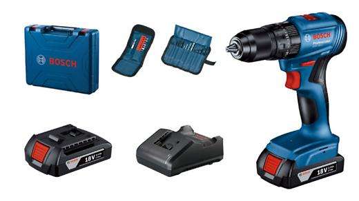 BOSCH Professional - GSB 185-LI + 23 accessory set     Cordless Screwdriver    06019K31K2