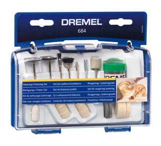 DREMEL - 684 Cleaning/ Polishing set, 20 pcs        26150684JA