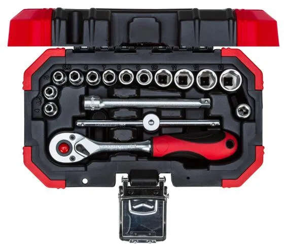 GEDORE RED - Socket set size 4-13mm 16pcs        3300050