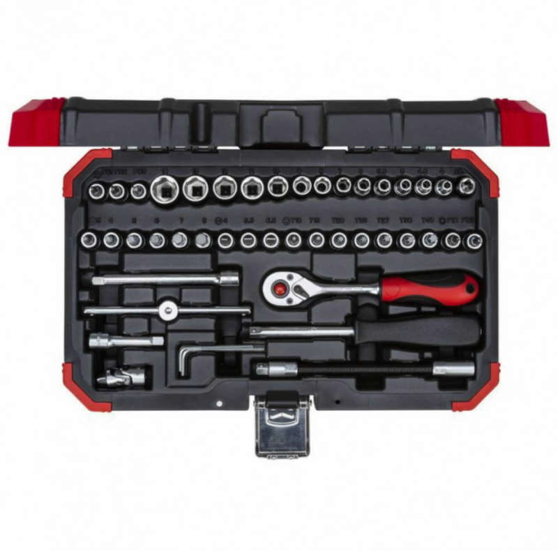 GEDORE RED - Socket set size 4-14mm 46pcs        3300052