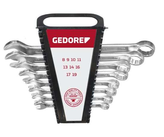 GEDORE RED - Combination spanner set size8-19mm 8pcs  3300988