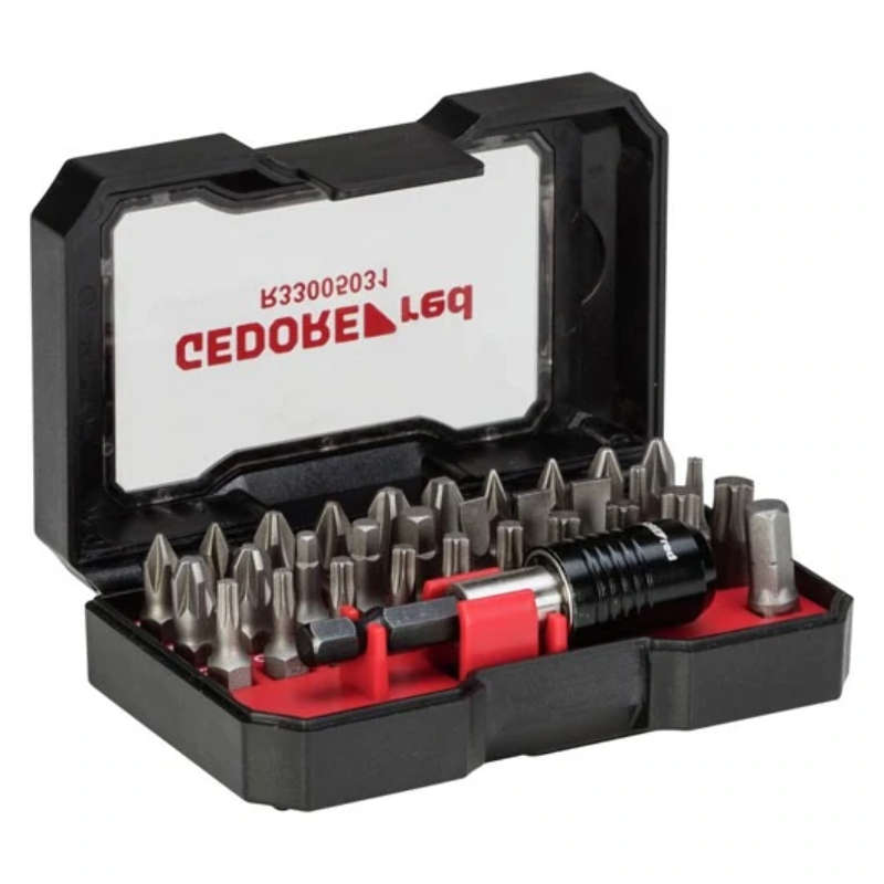 GEDORE RED - Bit box 1/4 SL+PH+PZ+TX+ hex. 32pcs3301338