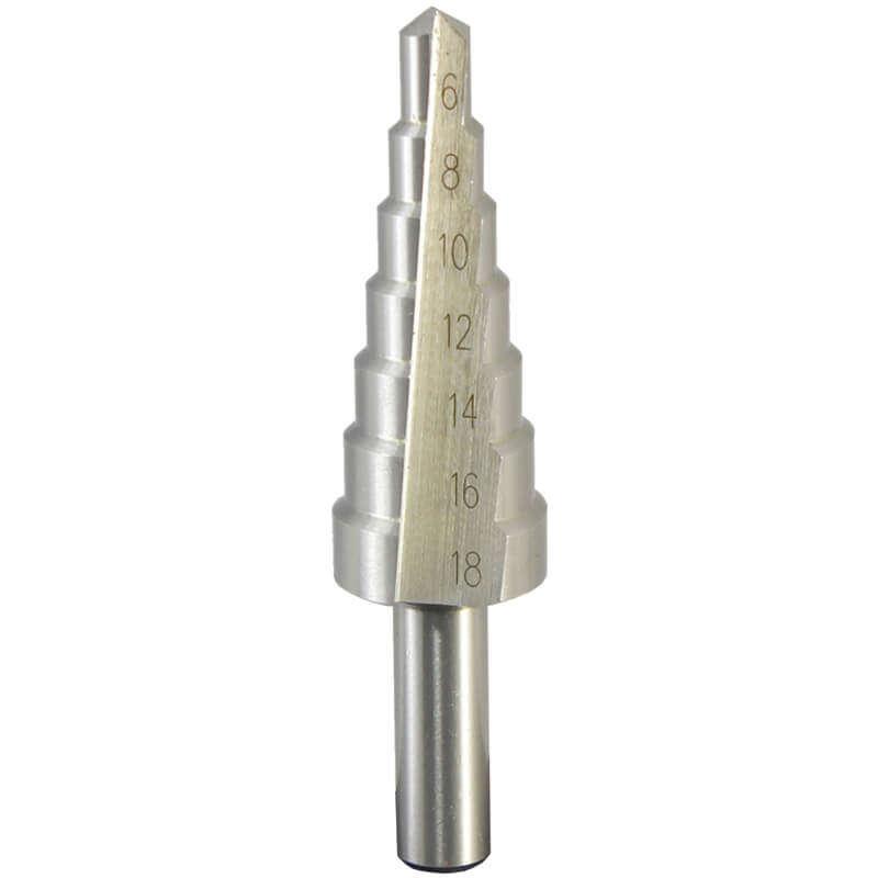 MAJOR-TECH - 6-18mm, 7 Hole Step DrillDS187