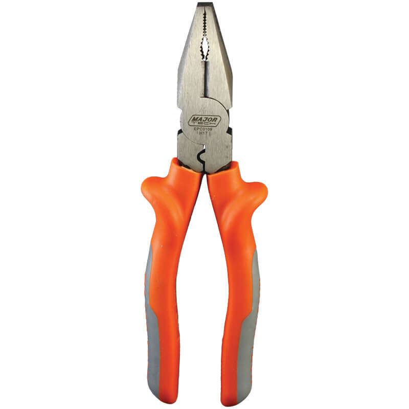MAJOR-TECH - 230mm 1000V Electricians Plier with CrimpEPC0109