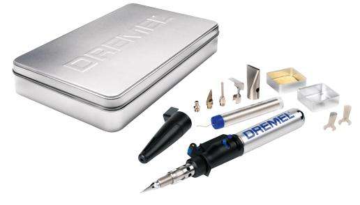 DREMEL - VersaTip 2000-6 With 6 attachments, tin, 2 wrenches, 2 cans        F0132000JA