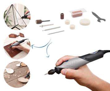 DREMEL - Stylo, Rotary tool 2050 - 15 & 15 acc.        F0132050JA