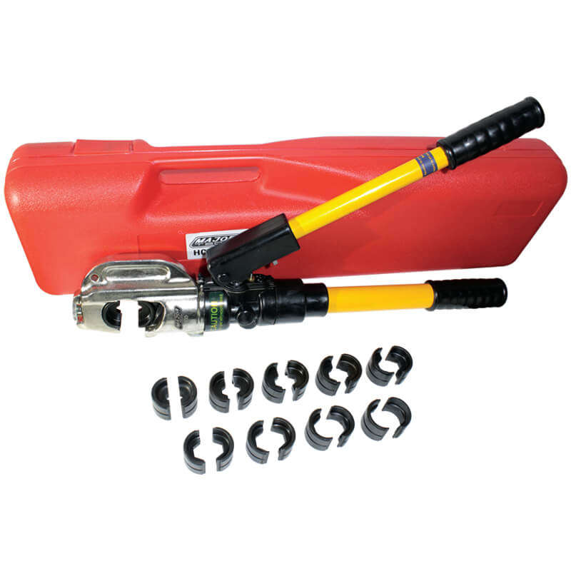 MAJOR-TECH - 35  400mm² Hydraulic Crimping Tool SetHCT435