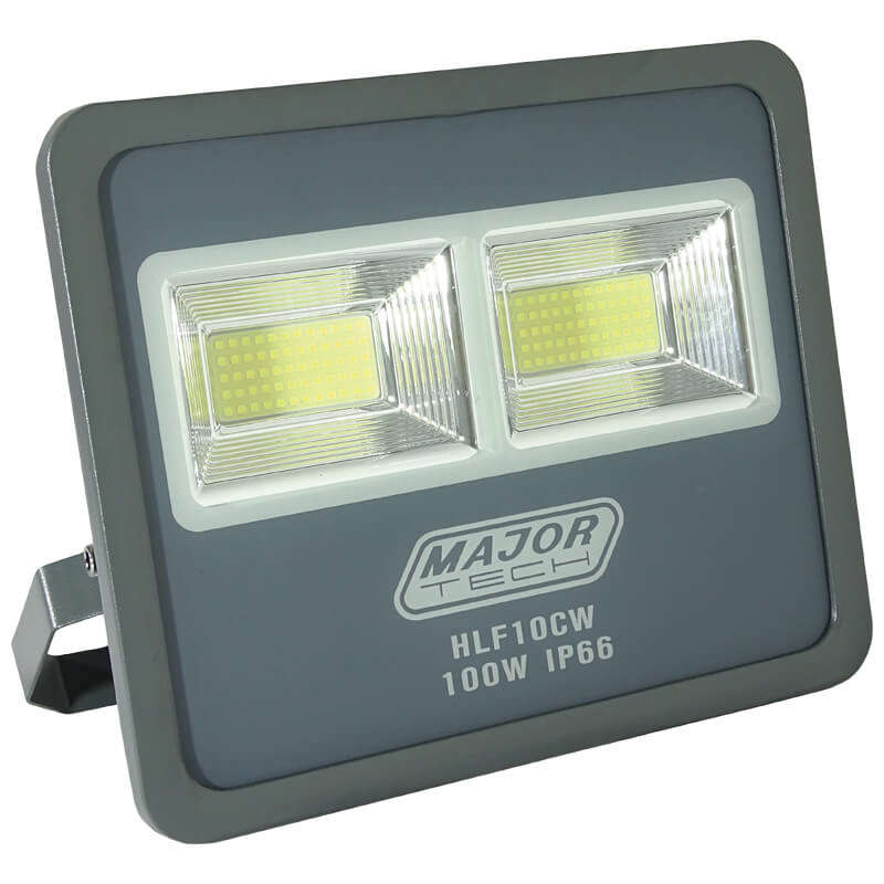 MAJOR-TECH - 100W LED Floodlight 6000KHLF10CW