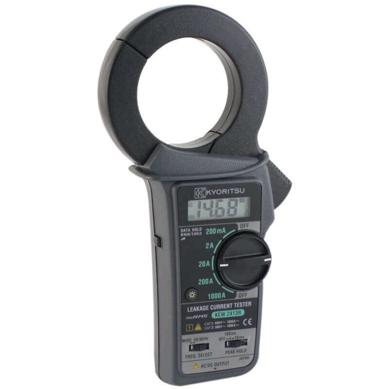 MAJOR-TECH - 100A AC TRMS Leakage Clamp, CAT III 300VK2413R
