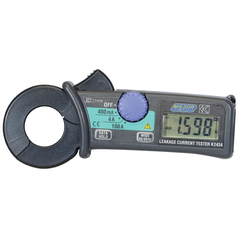MAJOR-TECH - 100A AC Leakage Clamp, CAT III 300V   K2434
