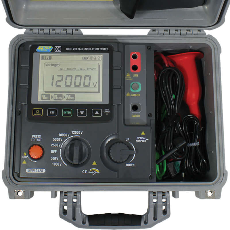 MAJOR-TECH - 12KV Insulation Tester, CAT IV 600VK3128