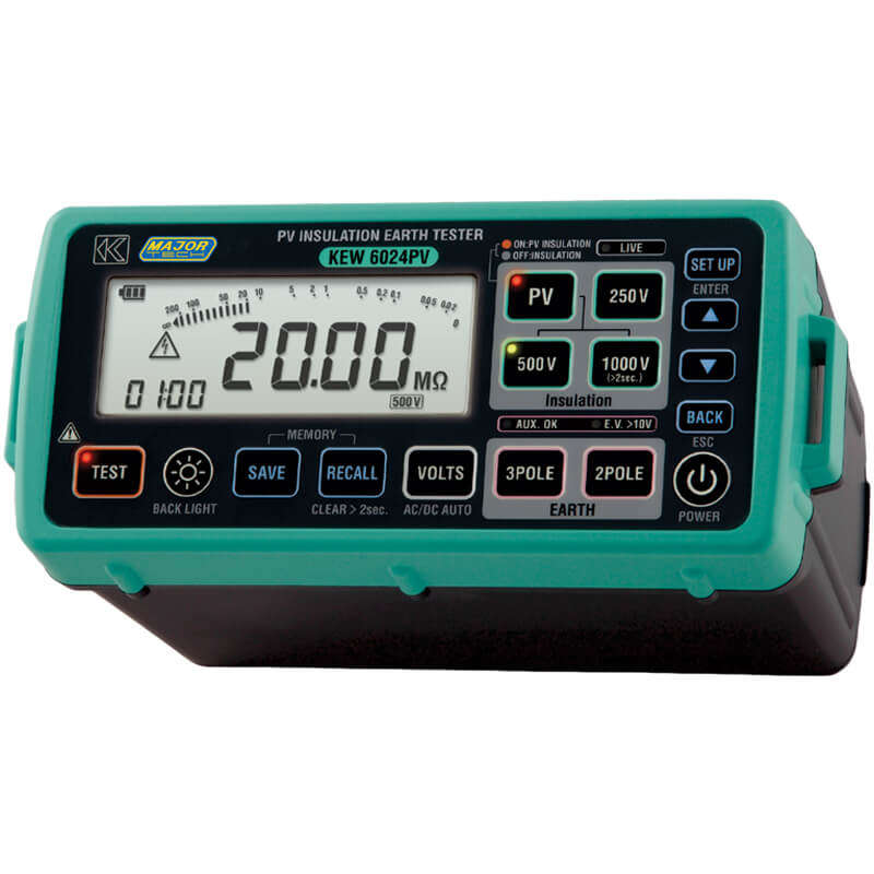 MAJOR-TECH - PV Insulation Earth TesterK6024PV