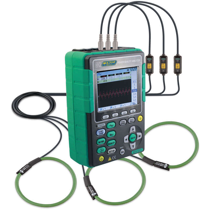 MAJOR-TECH - Power Quality Analyser Set, CAT IV 300VK6315-03