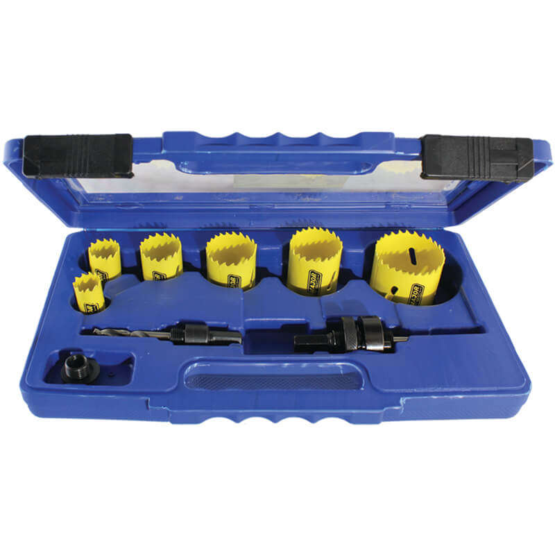 MAJOR-TECH - 10 Piece Bi-Metal Holesaw KitKHS093