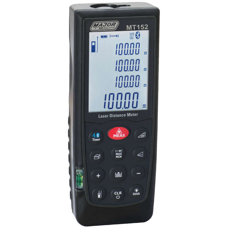 MAJOR-TECH - Bluetooth 100m Laser Distance Meter with BluetoothMT152