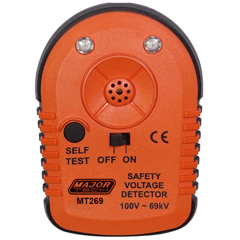 MAJOR-TECH - 100V-69kV AC Personal Safety HV Non-Contact Voltage DetectorMT269