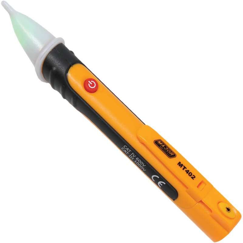 MAJOR-TECH - 1000V AC Non-Contact Voltage Detector, CAT IV 600VMT402