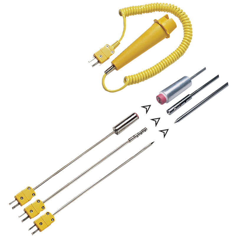 MAJOR-TECH - Temperature Probe Kit - Incl Surface, Air & Liquid ProbesMT690