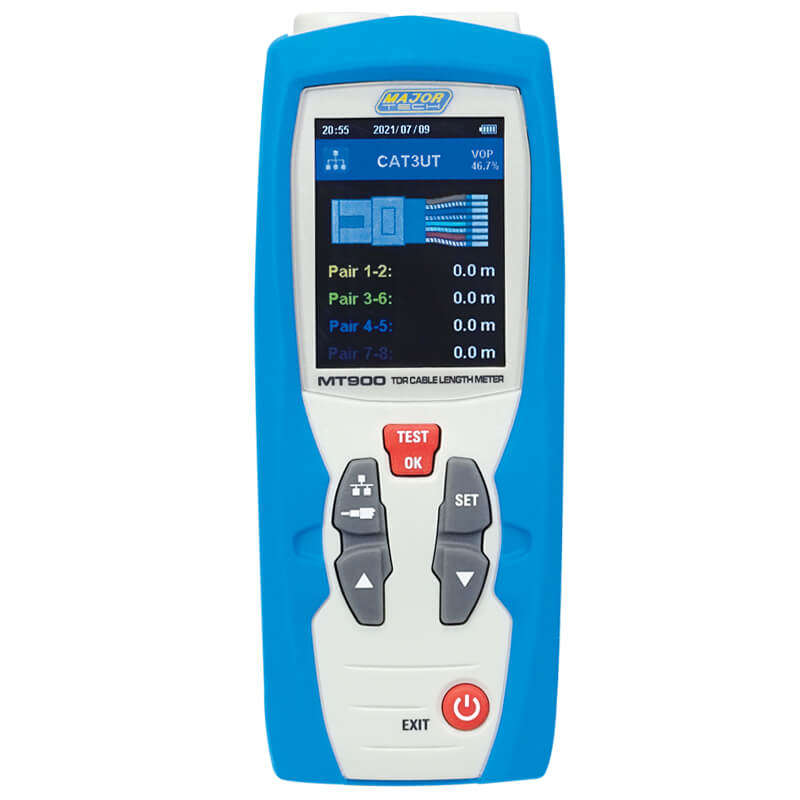 MAJOR-TECH - TDR Cable Length MeterMT900