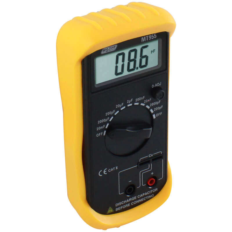 MAJOR-TECH - Digital Capacitance Meter, 200pF to 20mFMT955
