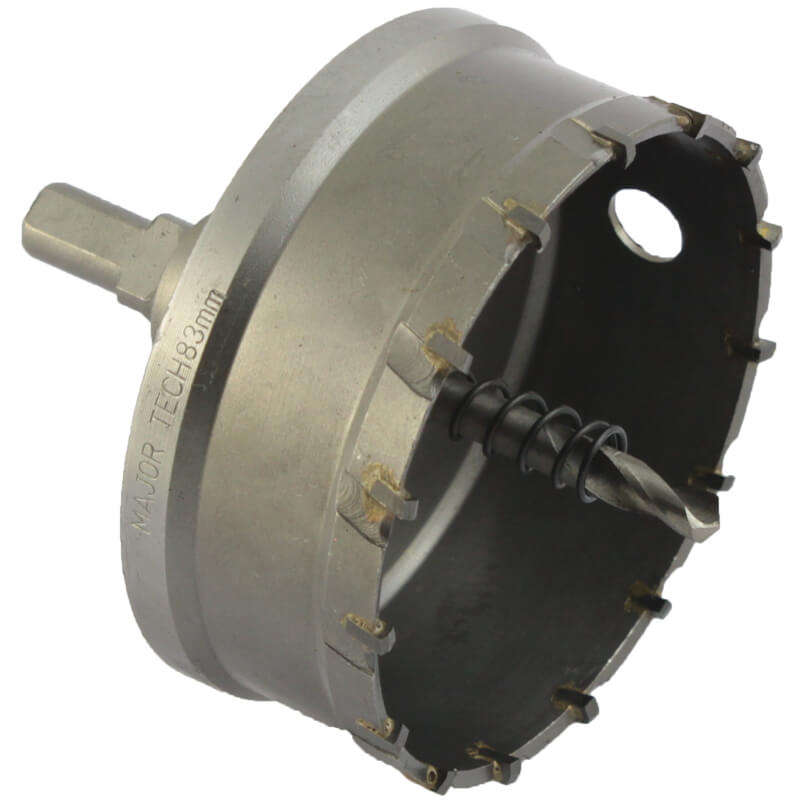 MAJOR-TECH - 83mm Tungsten Carbide HolesawMTCT83